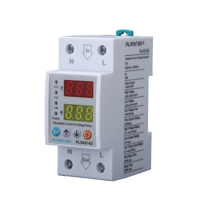 Vad är ett 63A justerbart spänningsströmskydd?